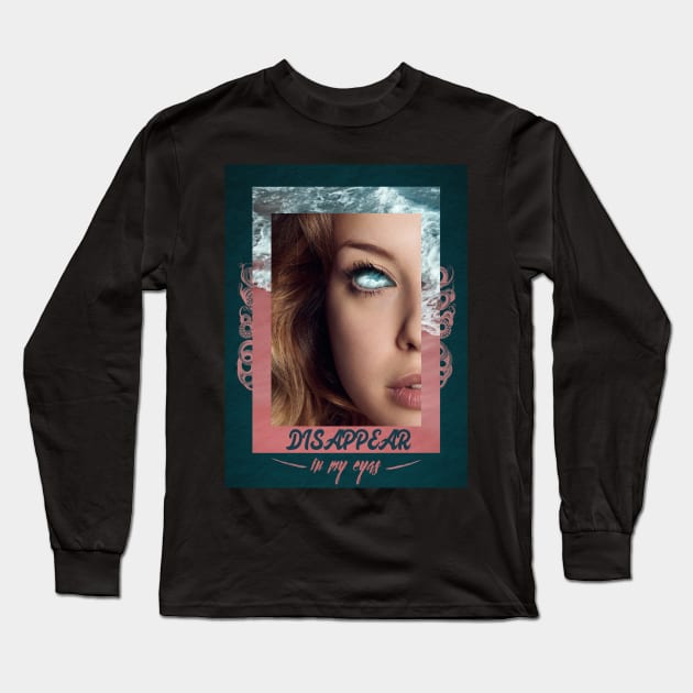 Disappear in my eyes Long Sleeve T-Shirt by Egor Litvinov